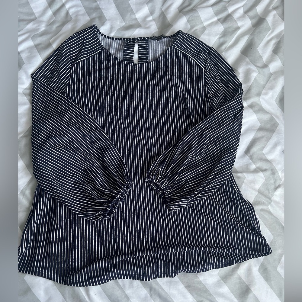 Adrianna Papell striped blouse